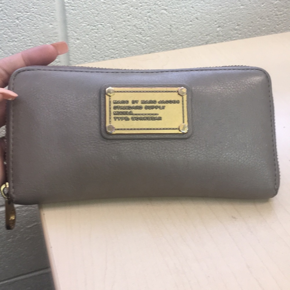 Marc jacobs wallet pebble leather